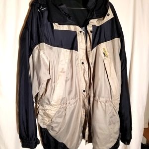 Stearns 3 IN 1 Rain Jacket Black & Tan Men's XL